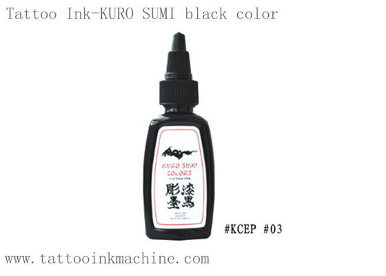 Китай OEM Kuro Sumi чернил татуировки истинного черного цвета 1OZ вечный для татуируя тела поставщик