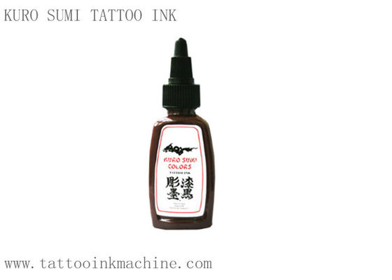 Китай Чернила Куро Суми 1ОЗ татуировки цвета Брауна вечные для постоянный татуировать тела макияжа поставщик