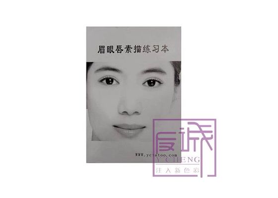Китай Постоянная книга дизайна искусства татуировки макияжа для практики поставщик