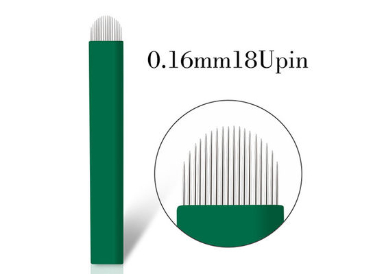 Китай Nano иглы Microblading брови лезвия 0.16MM u острые поставщик