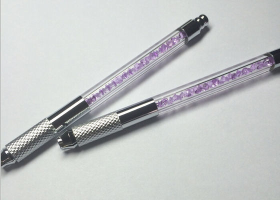 Китай Ручка самой новой розовой брови ручки татуировки руководства Кристл постоянной Handmade поставщик