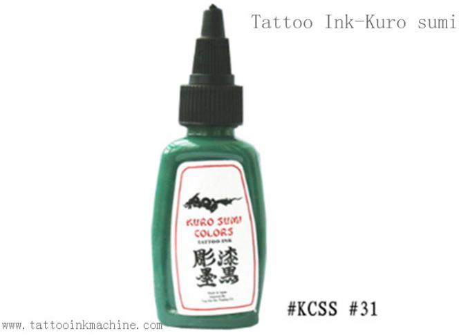 OEM Kuro Sumi чернил татуировки оранжевого цвета вечный для татуировать тела 1