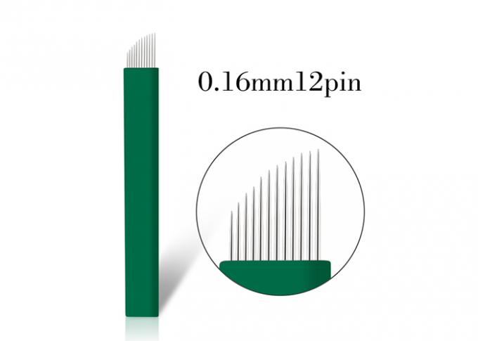 Иглы макияжа Microblading Nano 0.16MM тонкой брови постоянные 1