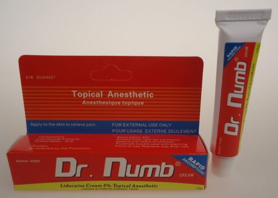 5% PMU Dr. Numb обезболивающее от боли местное обезболивающее для татуировок поставщик
