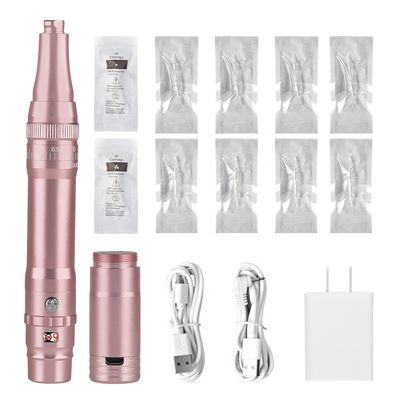 Популярная беспроводная татуировочная пушка корпусная машина длина 136 * 20 мм Микробладинг беспроводная PMU машина для бровей волосы удар брови поставщик