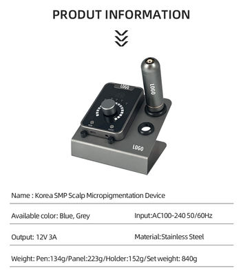 Устройство микропигментации кожи с постоянным макияжем и швейцарской машиной для татуировки в черно-синем цвете поставщик