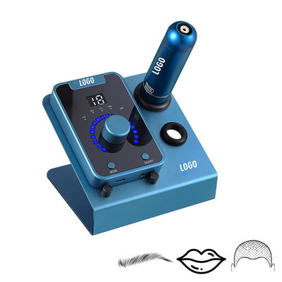 Устройство микропигментации кожи с постоянным макияжем и швейцарской машиной для татуировки в черно-синем цвете поставщик