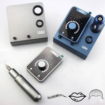 Устройство микропигментации кожи с постоянным макияжем и швейцарской машиной для татуировки в черно-синем цвете поставщик