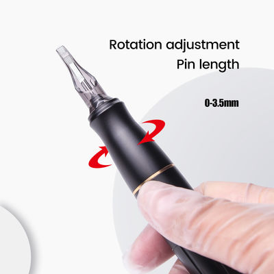 Мотор без ядра из нержавеющей стали Красный микробладинг Бровь губы глазурь татуировочный пистолет поставщик