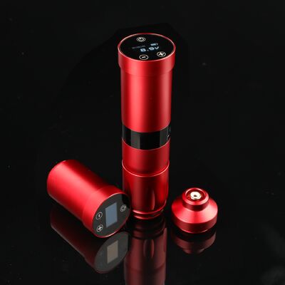 INKONE NARW Бренд Цифровой ЖК-дисплей с сенсорным экраном 1800 мАч Батарея Ручка для татуировки Машина для микропигментации Беспроводная машина для татуировки поставщик