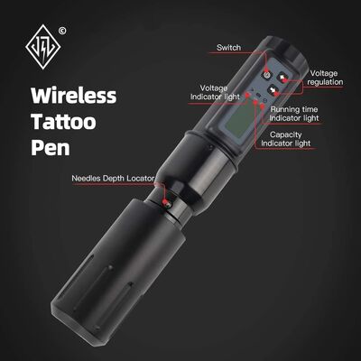 Electric LCD Display 2000mAh Battery Tattoo Gun RCA Wireless Rotary Tattoo Machine Pen Kit  for Tattoo Artist поставщик