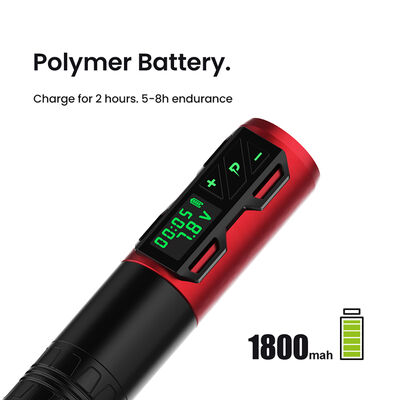 Digital Rotary Battery Coreless Tattoo Gun Tattoo Pen 1800 Mah Wireless Tattoo Machine поставщик