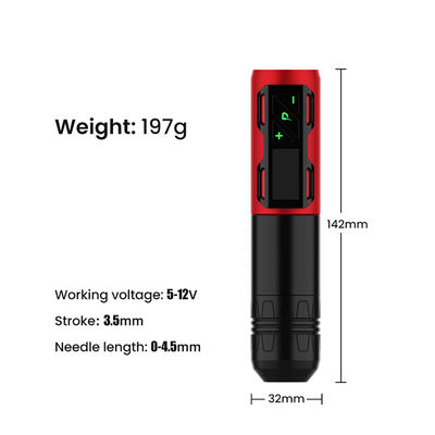 Digital Rotary Battery Coreless Tattoo Gun Tattoo Pen 1800 Mah Wireless Tattoo Machine поставщик