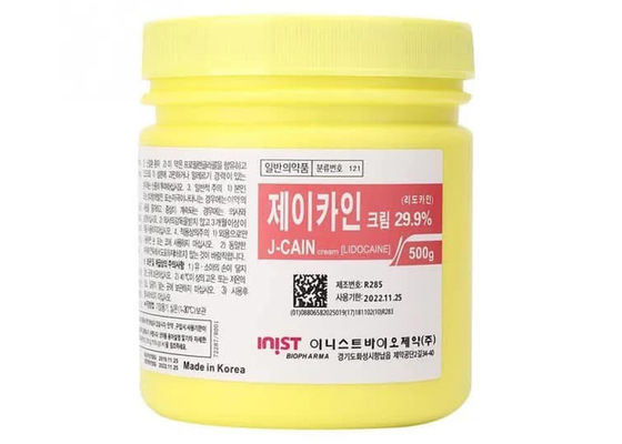 29.9% Крем для местной анестезии J-CAIN Korea Beauty White 500 г