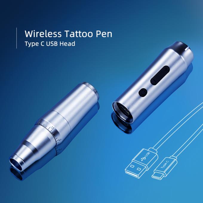 Беспроводный дермограф SPMU Беспроводная брови Постоянный макияж Универсальный картридж Микробладинг Машина татуировочная ручка 1