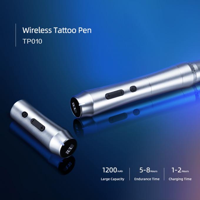 Беспроводный дермограф SPMU Беспроводная брови Постоянный макияж Универсальный картридж Микробладинг Машина татуировочная ручка 5