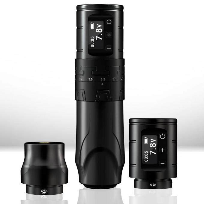 Беспроводное татуировочное оружие 1500 мАч INKONE SABER бескорневая татуировочная ручка Мощный двигатель длинный удар 4,2 мм Алюминий для самолетов 8