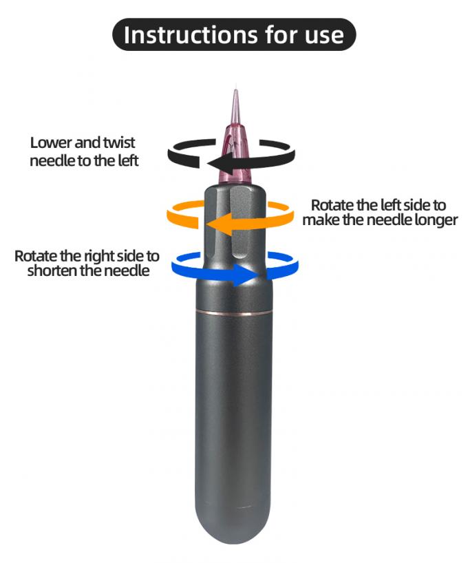 Устройство микропигментации кожи с постоянным макияжем и швейцарской машиной для татуировки в черно-синем цвете 5
