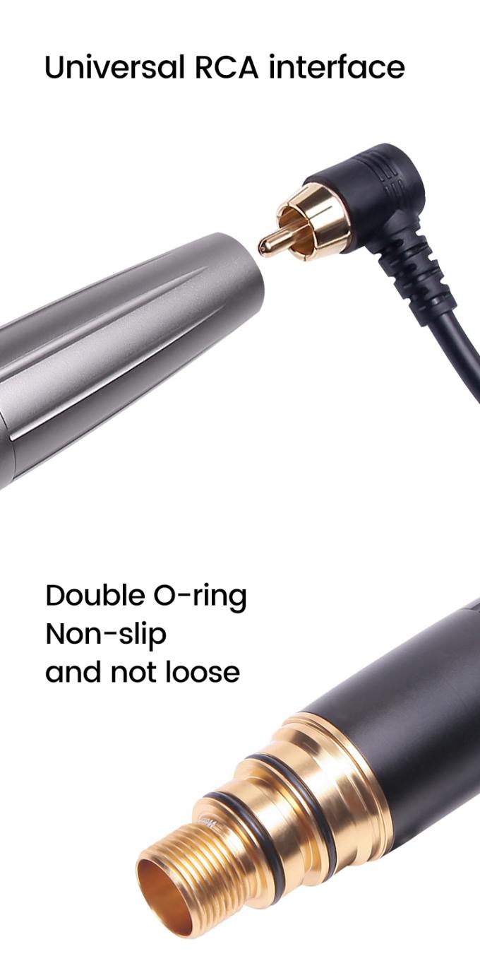 Мотор без ядра из нержавеющей стали Красный микробладинг Бровь губы глазурь татуировочный пистолет 3