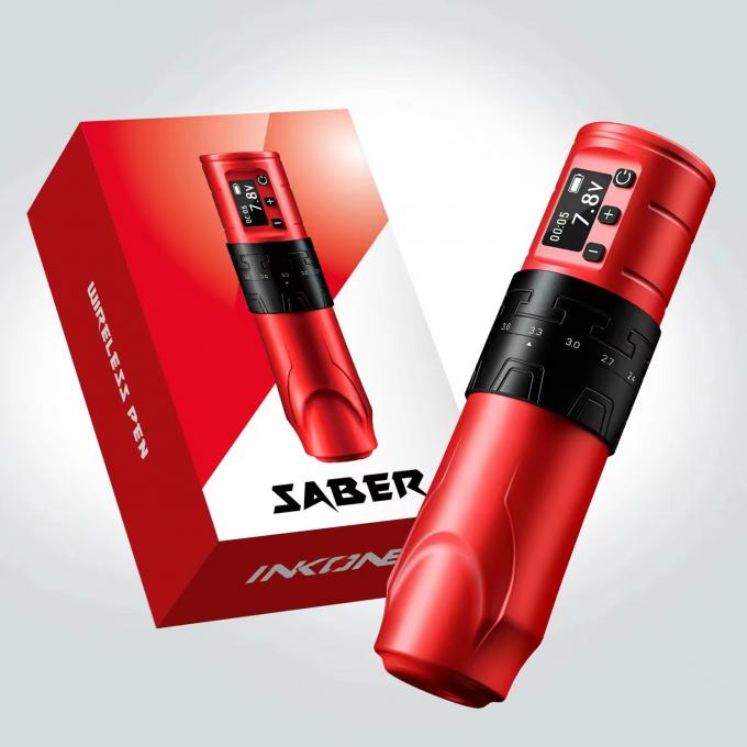 INKONE Бренд Удар 2,4-4,2 мм Беспроводный двигатель татуировочной машины Беспроводный татуировочный перо 18