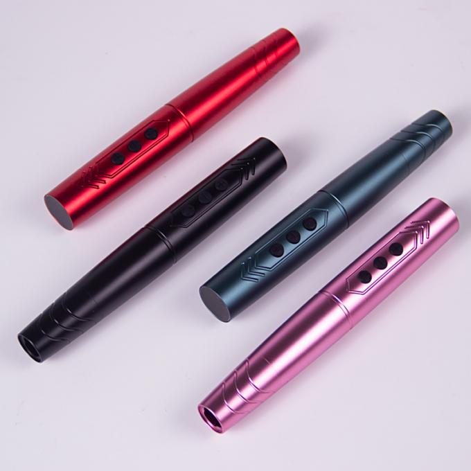 Двойная батарея Микробладинг 1200mAh Беспроводная машина для постоянного макияжа татуировочная ручка 0