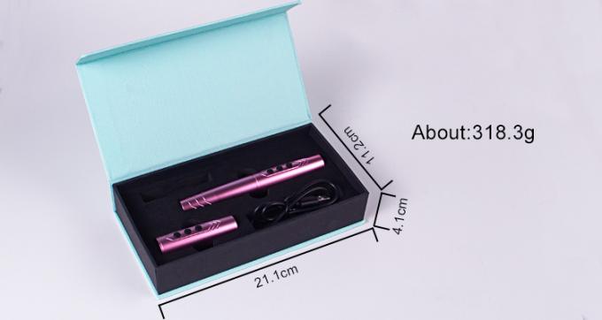 Двойная батарея Микробладинг 1200mAh Беспроводная машина для постоянного макияжа татуировочная ручка 16