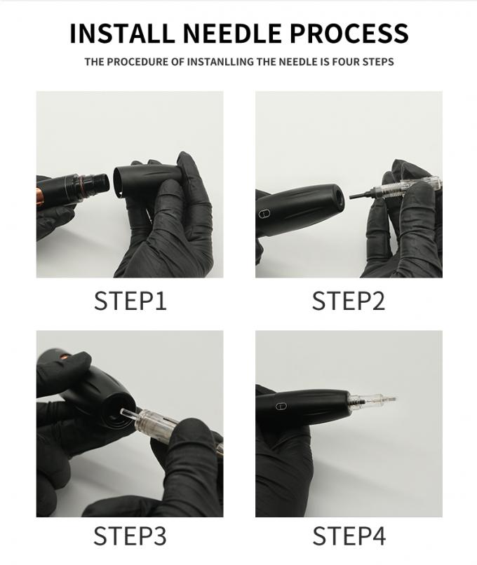 Dermographe Maquillage Digital Wireless Battery Rotary Tattoo Machine Permanent Makeup Tattoo Gun 14