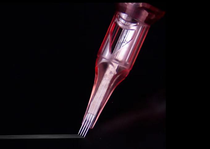 Иглы для постоянного макияжа из нержавеющей стали в розовом цвете 2