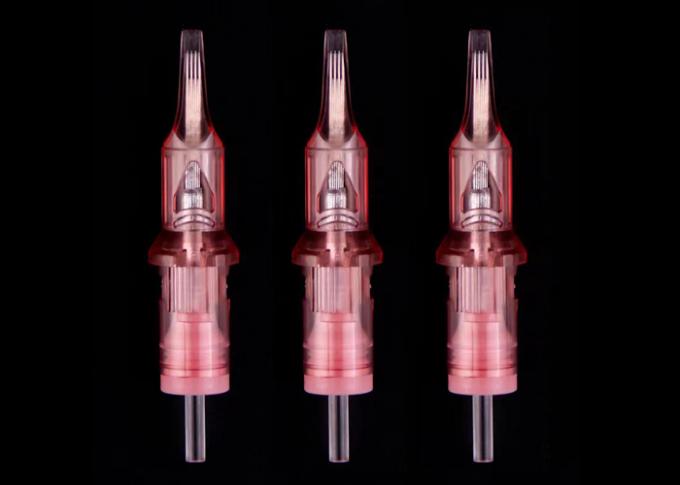 Иглы для постоянного макияжа из нержавеющей стали в розовом цвете 1